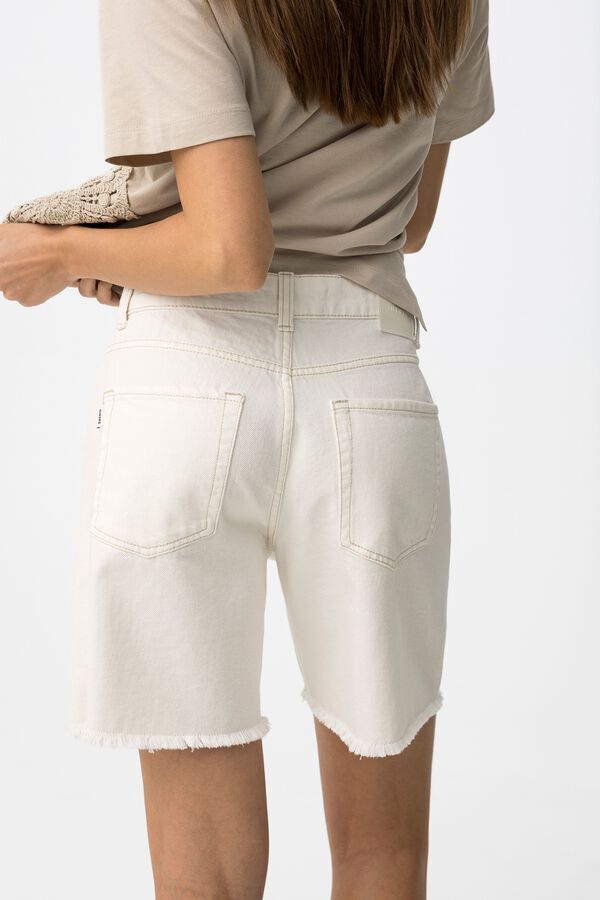 Tiffosi Shorts de estilo casual branco