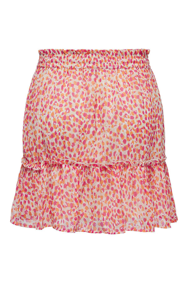 JDY Minissaia folhos cinzento