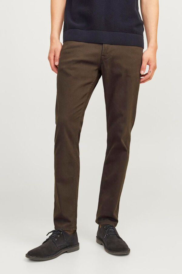 Jack & Jones Jeans slim fit castanho