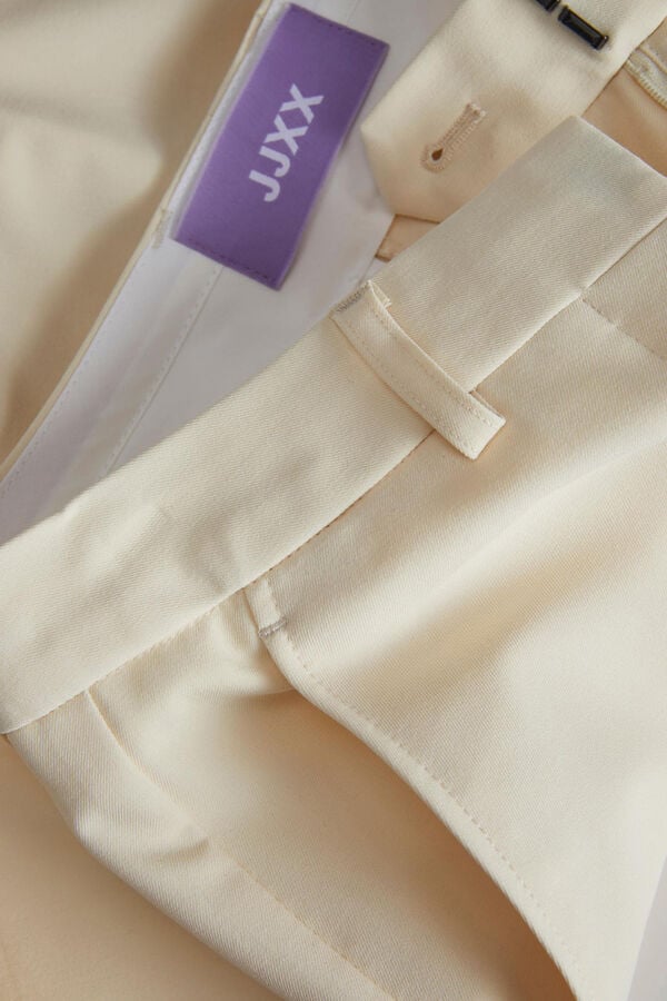 Jack & Jones Cal&ccedil;&otilde;es formais com pin&ccedil;as bege