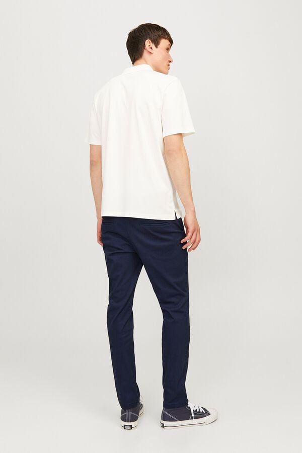 Jack & Jones Pantal&oacute;n chino slim azul