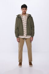 Springfield Jaqueta acolchoada de algodão bege