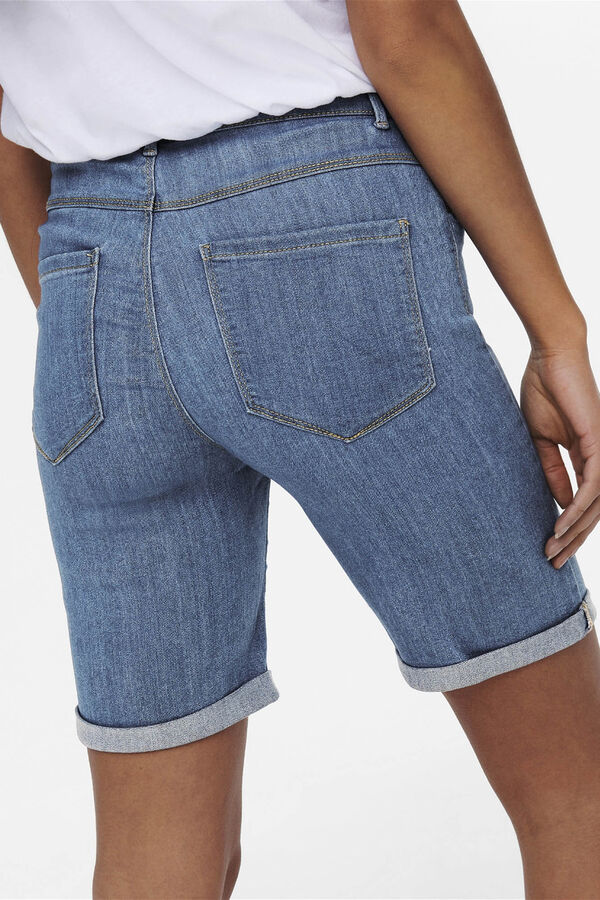 Only Short vaquero slim azul