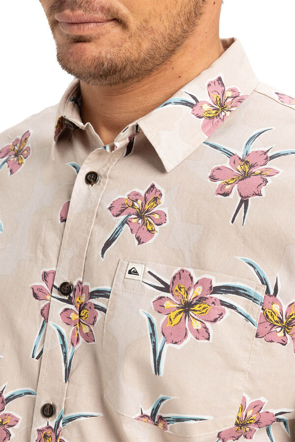 Quiksilver Apero Classic - Camiseta masculina de manga curta rosa