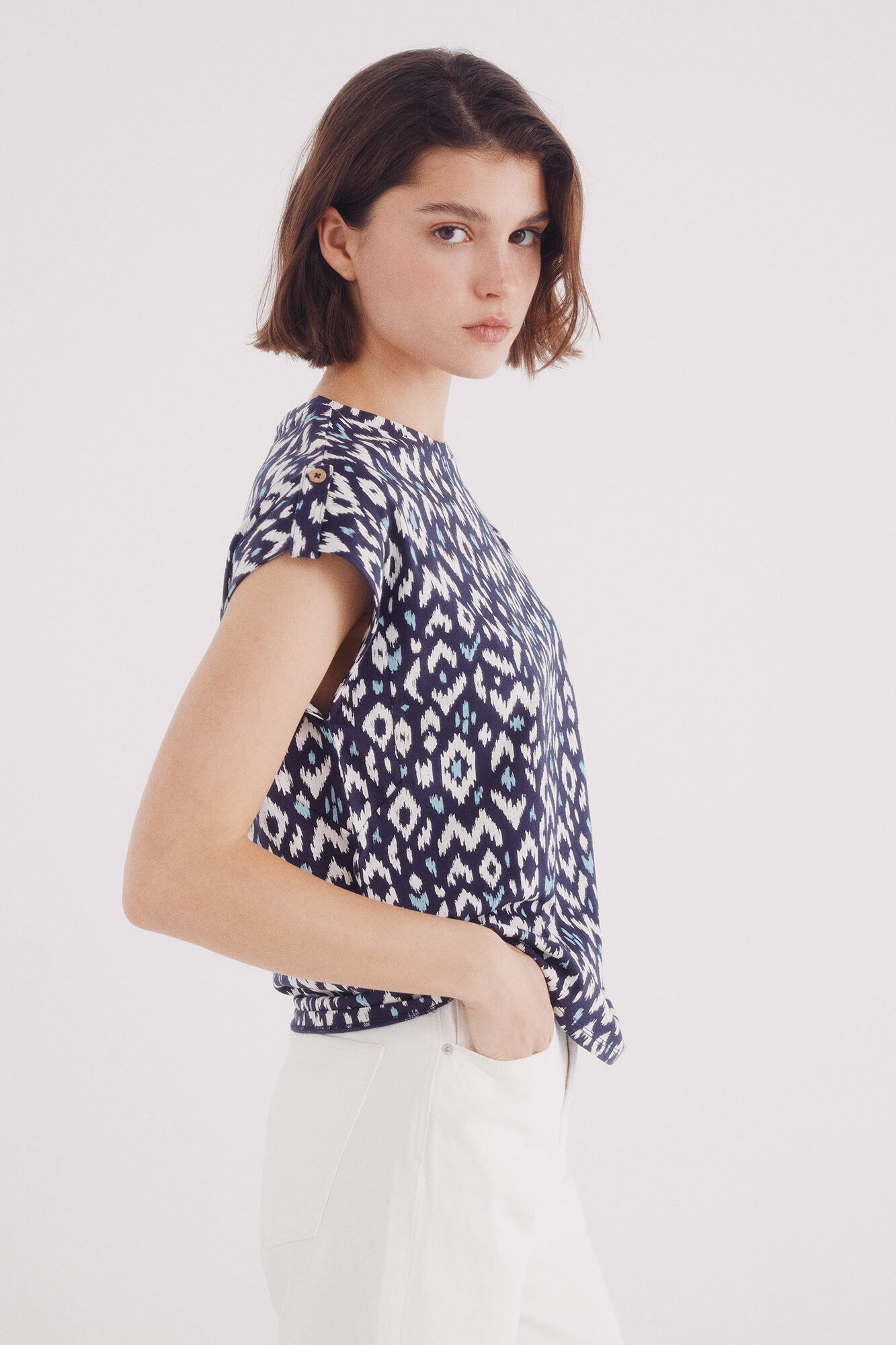 Springfield Camiseta estampado animal