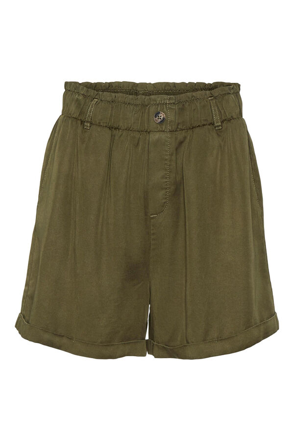 Springfield Lyocell Flowing Shorts caqui escuro