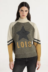 Lois  Su&eacute;ter Gola Perkins verde