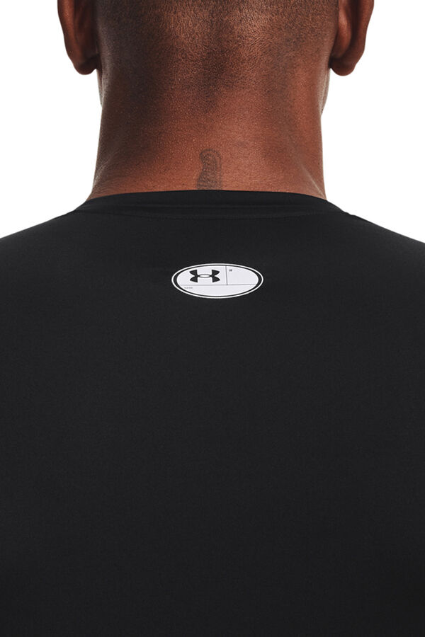 Under Armour T-shirt de manga curta de homem preto