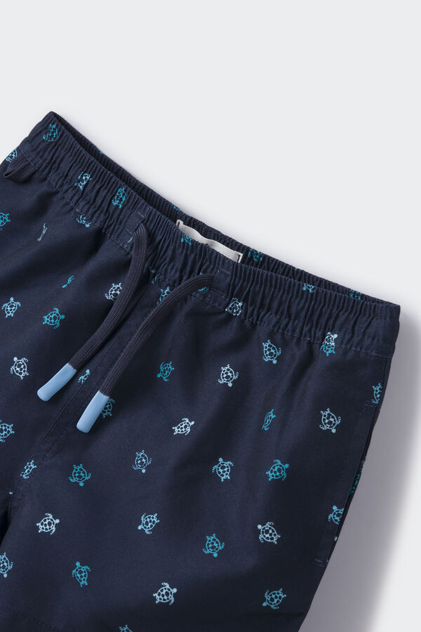 Springfield Kids Ba&ntilde;ador tortugas ni&ntilde;o azul