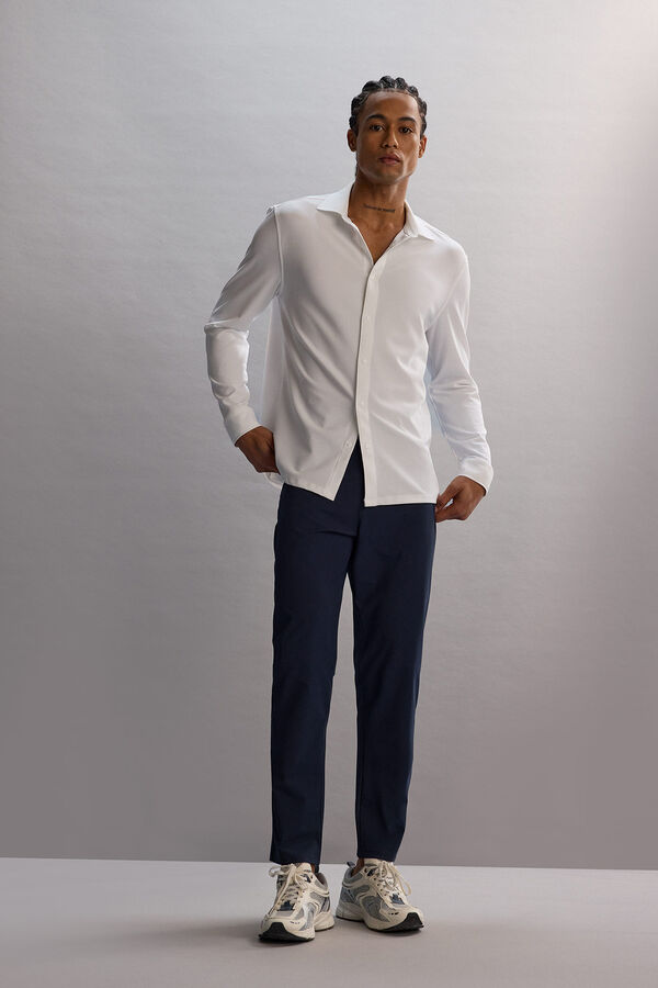 DeFacto Pantal&oacute;n deportivo ajustado azul