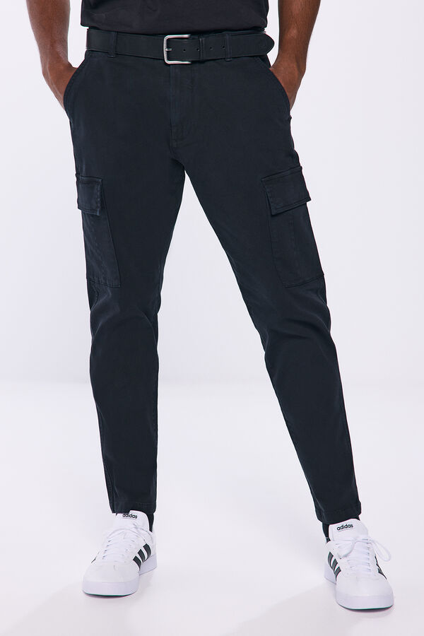 Springfield Pantal&oacute;n cargo negro