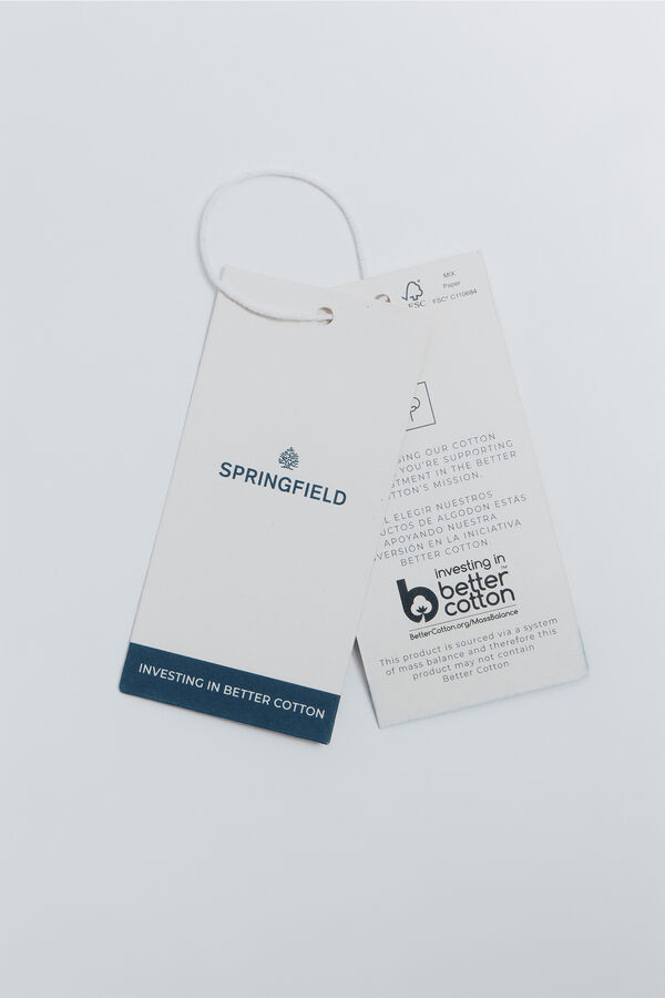 Springfield Camiseta "Dancing boots" marr&oacute;n