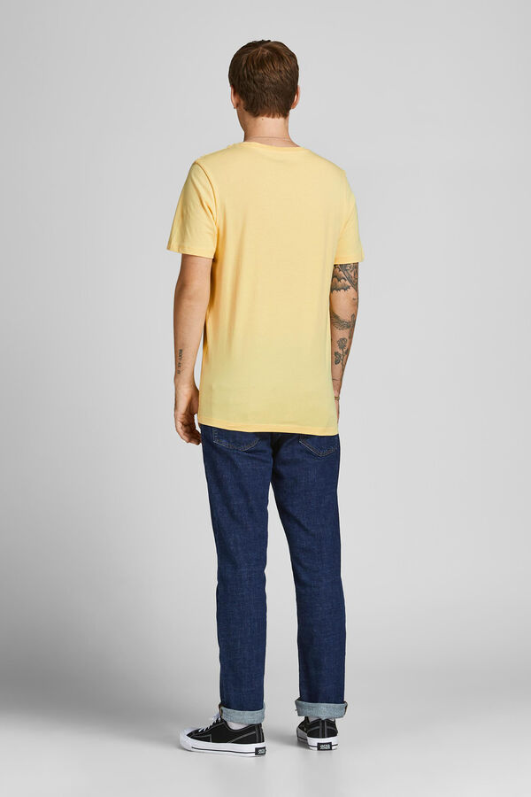Springfield Camiseta manga corta logo amarillo