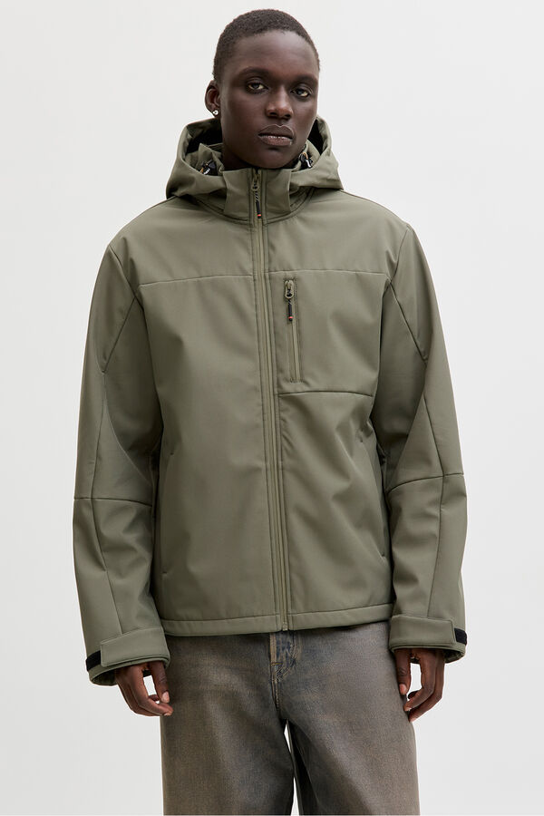 Jack & Jones Jaqueta curta Softshell estampado