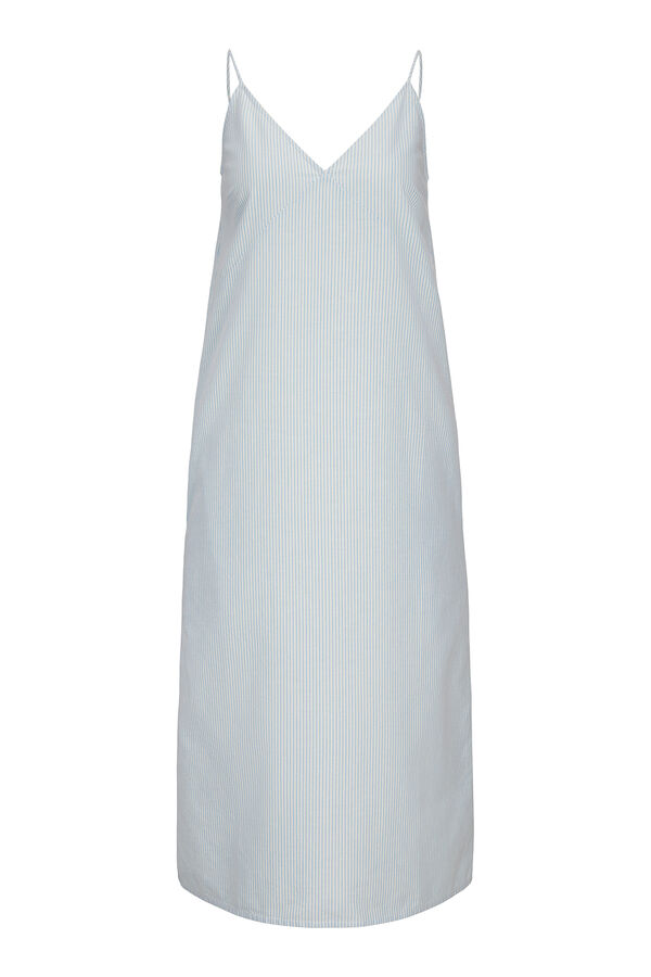 Jack & Jones Vestido midi tirantes azul