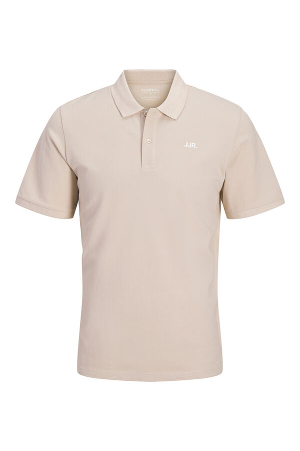 JJ REBEL Polo regular fit bege