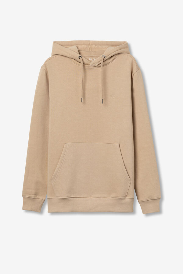 Tiffosi Hoodie B&aacute;sico beige