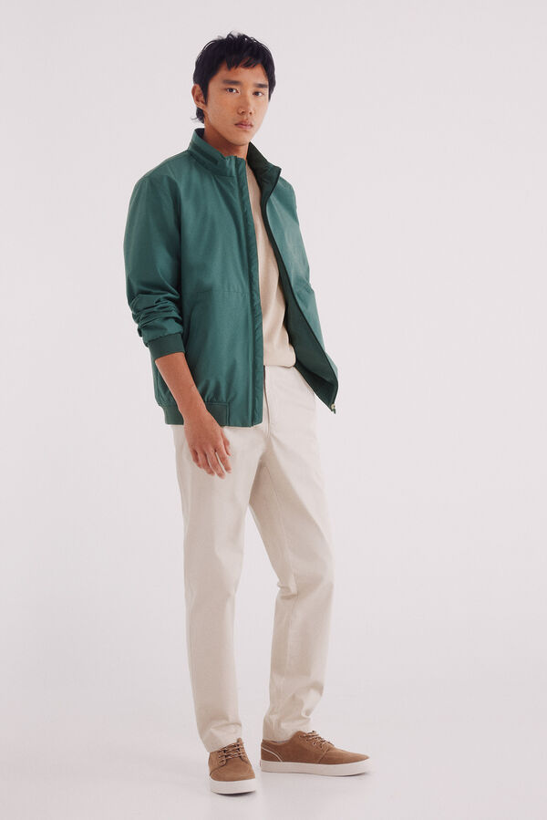Springfield Casaco t&eacute;cnico verde
