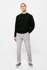 Springfield Jeans slim leves cinzento-lavado claro cinzento