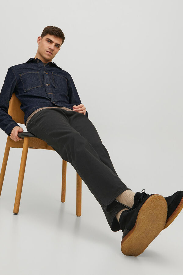 Springfield Jeans Chris relaxed fit preto