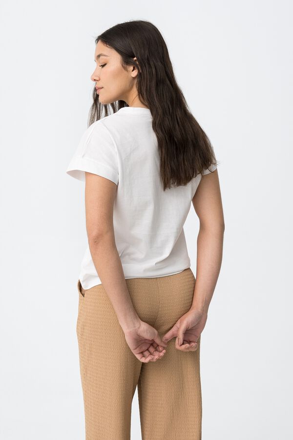 Tiffosi Camisola de manga curta branco