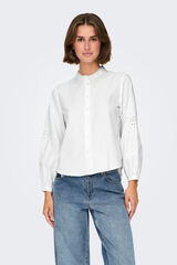 JDY Camisa de manga comprida branco