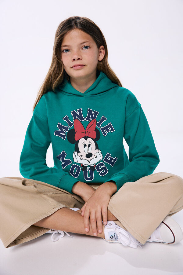 Springfield Kids Sudadera capucha Minnie Mouse ni&ntilde;a blanco