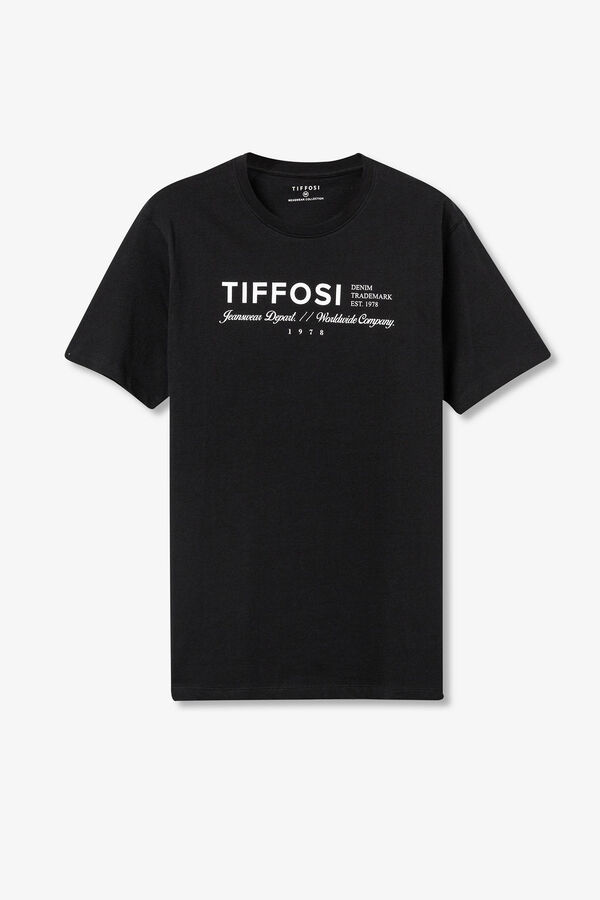 Tiffosi Camiseta estampada azul