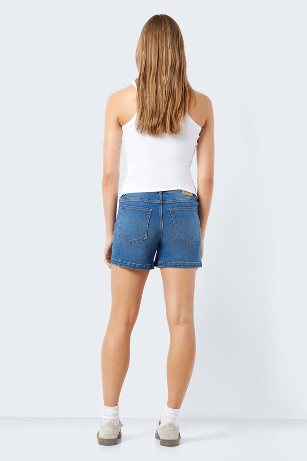 Noisy May Shorts denim 5 bolsillos azul