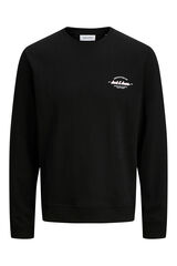 Jack & Jones PLUS Sudadera b&aacute;sica manga larga negro