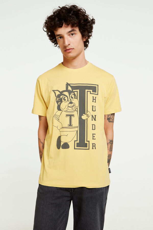 Springfield Camiseta perro amarillo