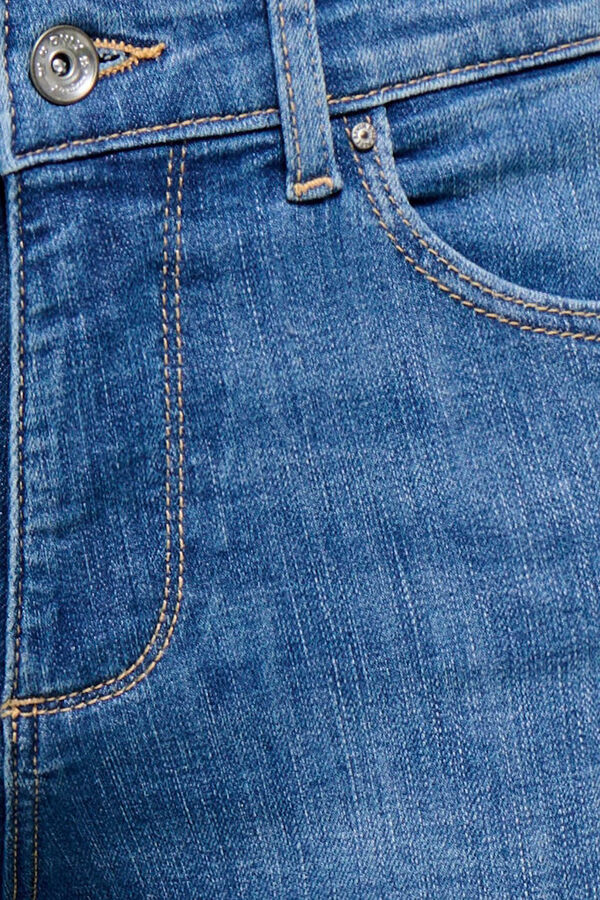 Only Jeans flared crop azul