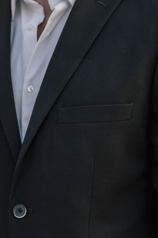 Celopman Chaqueta Traje negro