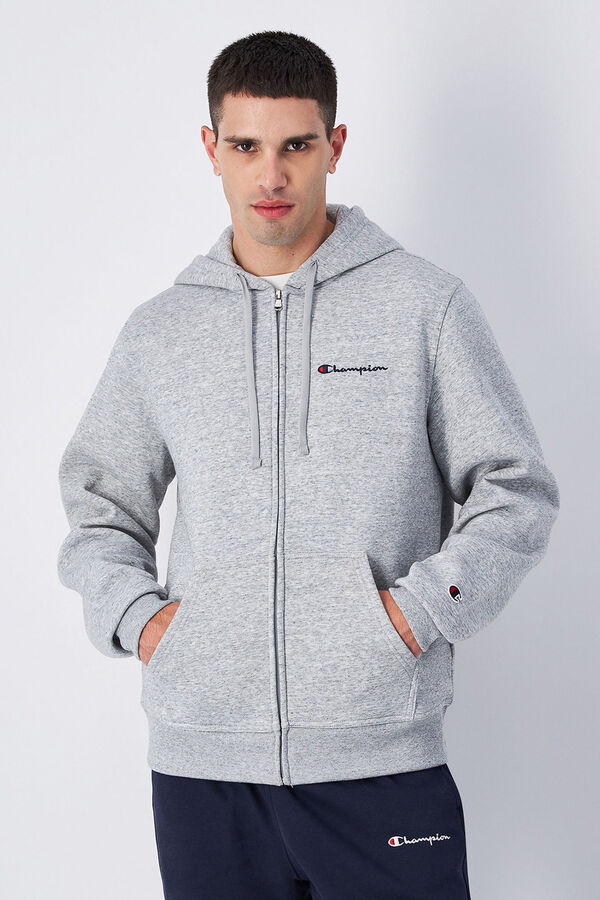 Champion Sudadera abierta con cremallera Champion gris