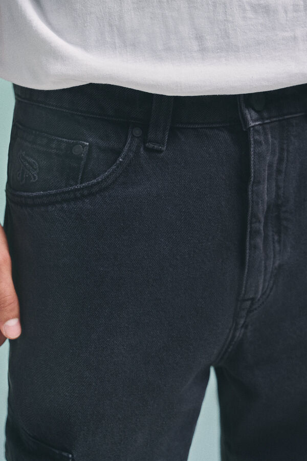 Springfield Jeans cargo Pedri X Springfield gris