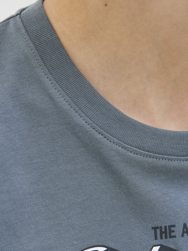 Jack & Jones Junior T-shirt regular fit cinzento