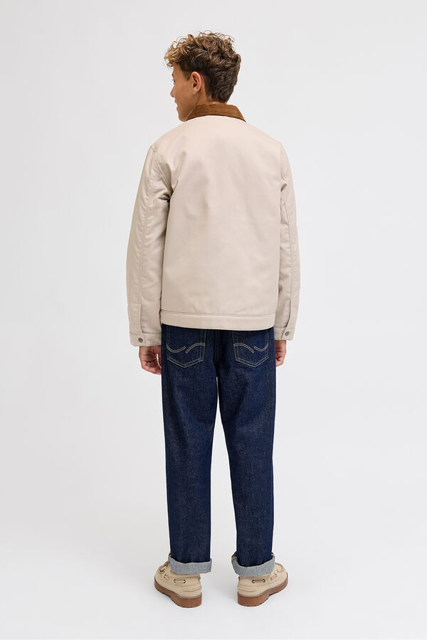 Jack & Jones Junior Chaqueta estilo worker bege