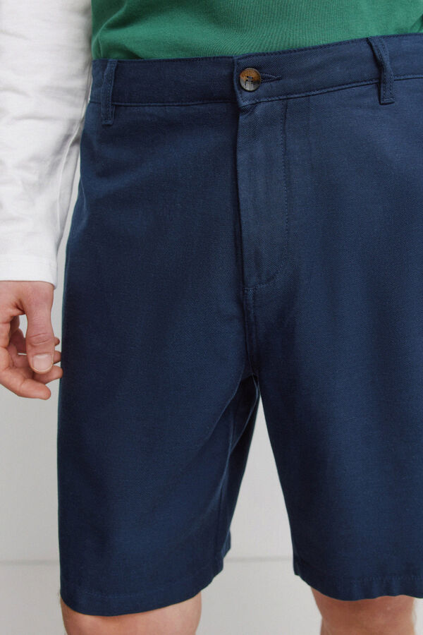 Springfield Bermuda ligera comfort fit azul