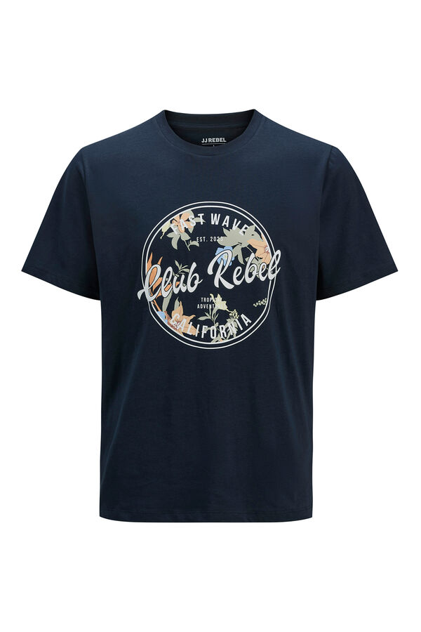 JJ REBEL Camiseta regular fit azul