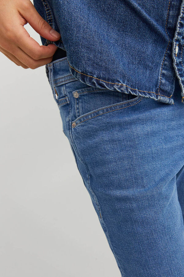 Jack & Jones Jeans com corte afunilado azul