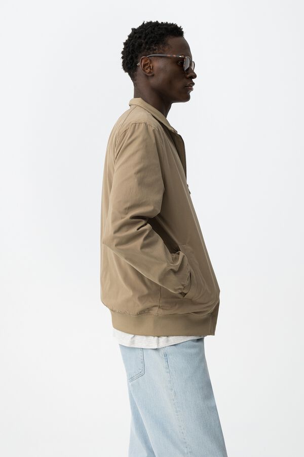 Tiffosi Chaqueta Harrington regular fit nude