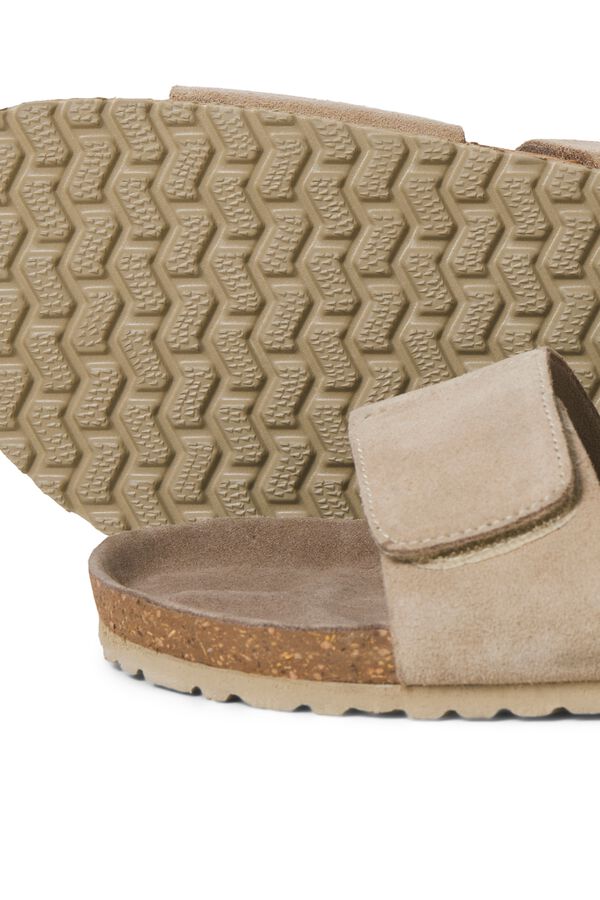 Jack & Jones Sandalias serraje suela goma gris