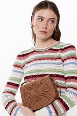 Springfield Bolso Bandolera Troquelados estampado