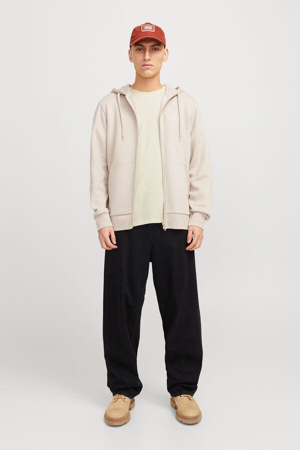 Jack & Jones Camiseta de manga curta com ajuste solto branco