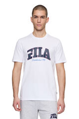 Fila T-shirt de homem de manga curta branco