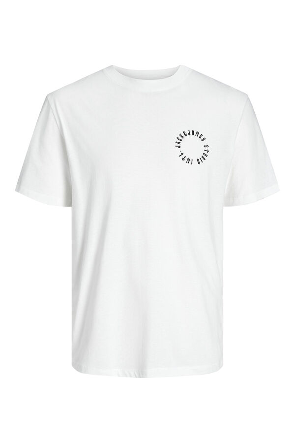Jack & Jones Camiseta relaxed fit blanco