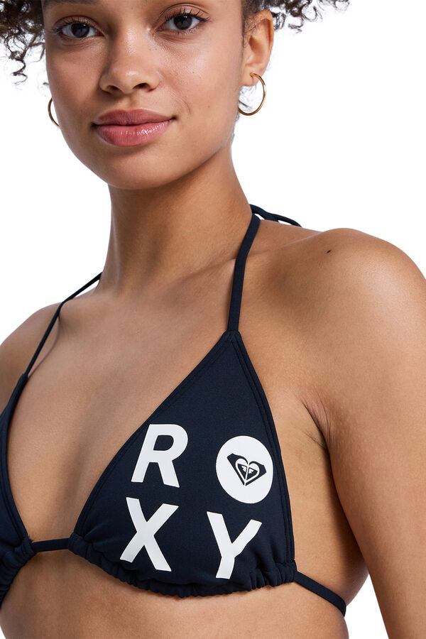 Roxy Biqu&iacute;ni triangular preto