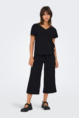 Only Calças palazzo preto