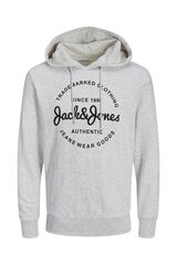 Jack & Jones PLUS Sudadera capucha est&aacute;ndar plus blanco