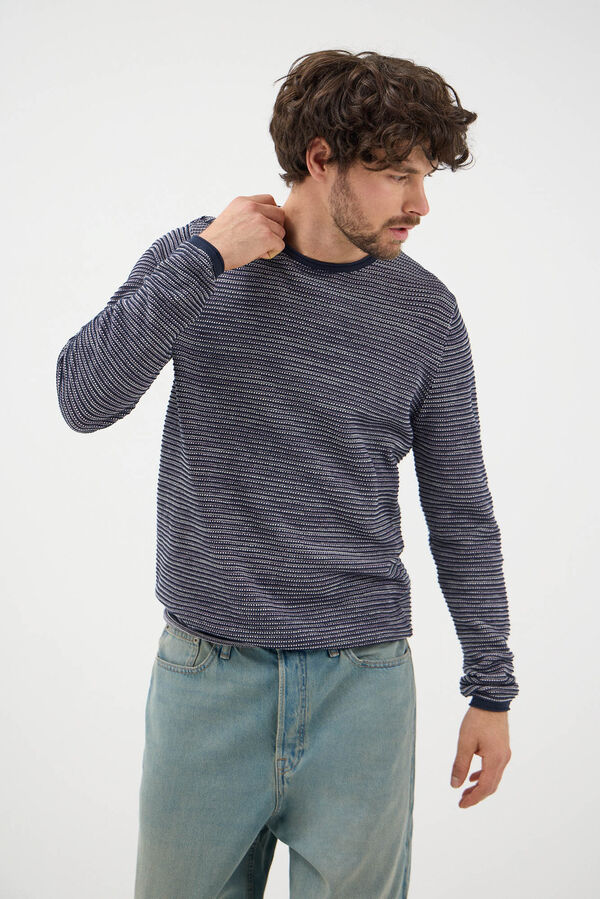 Jack & Jones Jersey ligero rayas azul